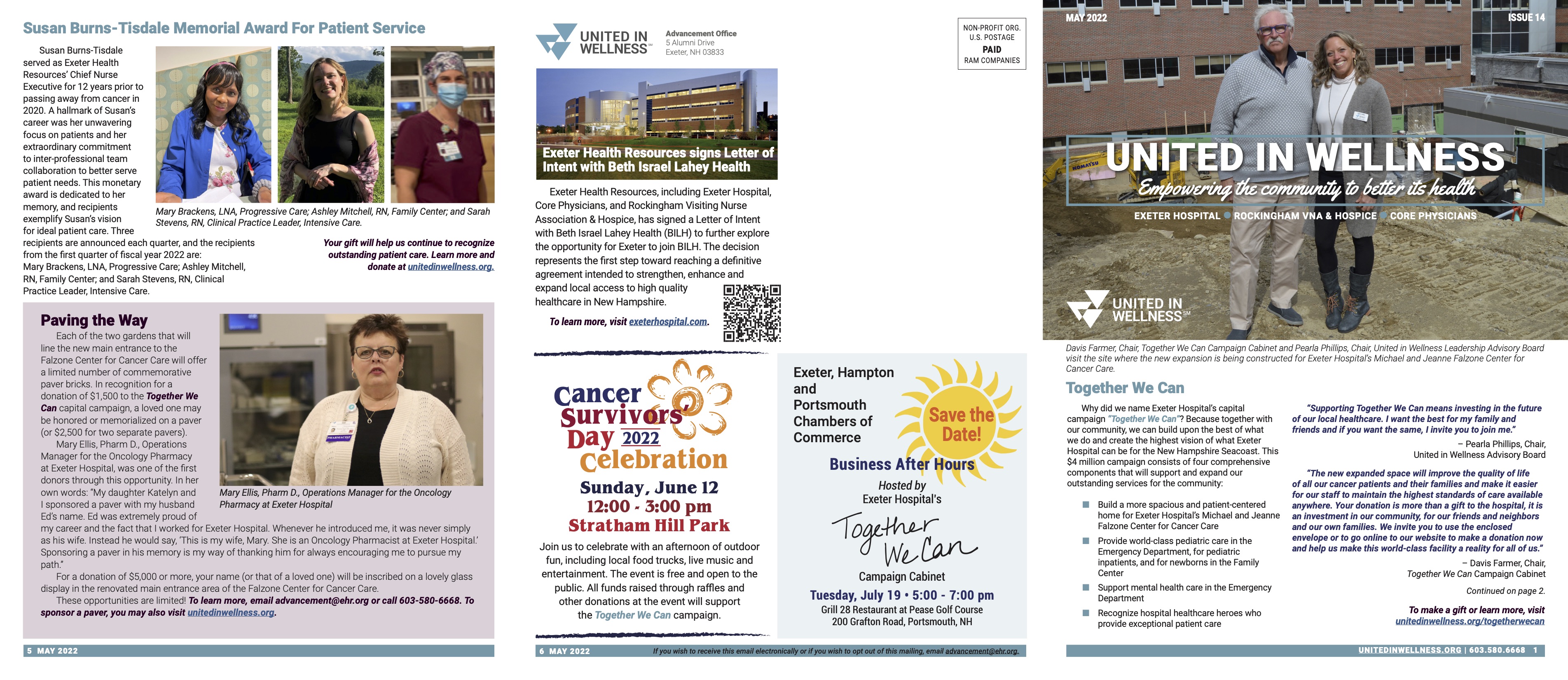 Spring 2022 Newsletter - Exeter Hospital Advancement